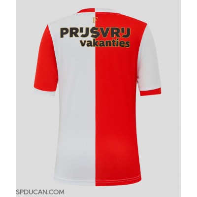 Muški Nogometni Dres Feyenoord Domaci 2025-26 Kratak Rukav Muški Nogometni Dres Feyenoord Domaci 2025-26 Kratak Rukav